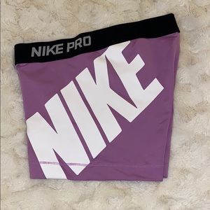 Purple Nike Spandex
